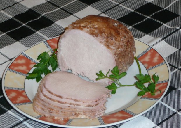Fotografia przedstawiająca Schab pieczony do chleba
