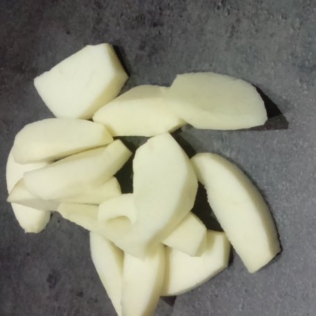 Krok 1 - schab pieczony w maślance z jabłkiem i cebulą foto