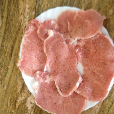 Krok 1 - Schab pod nadzieniem foto