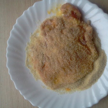 Krok 4 - Schab w majeranku z serem  żółtym foto