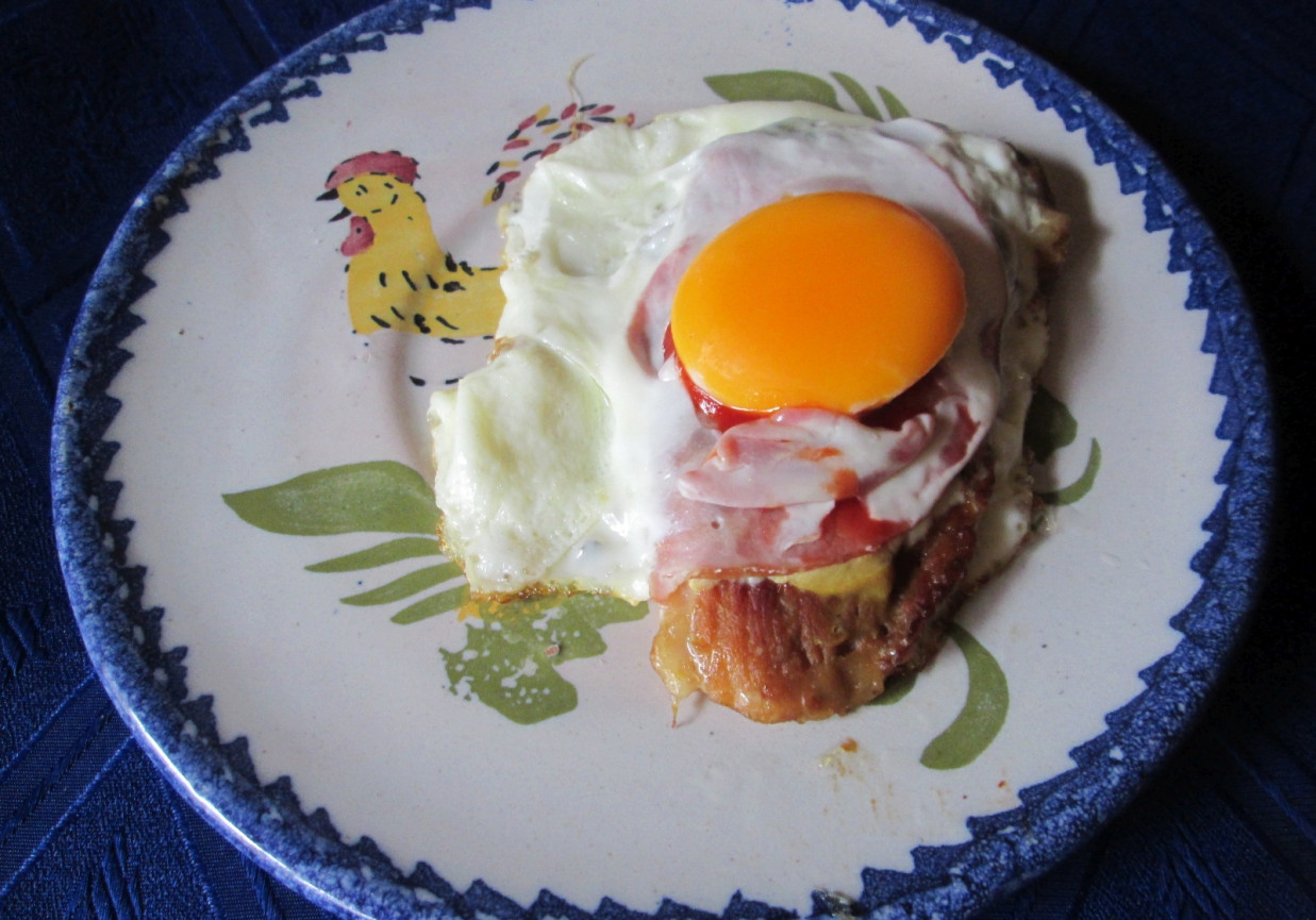 Schab w musztardzie z jajkiem foto