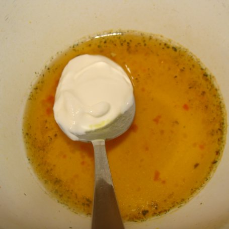 Krok 3 - Schab w siose z serka pleśniowego z tymiankiem foto