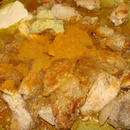 Krok 3 - Schab w sosie curry z papryką foto