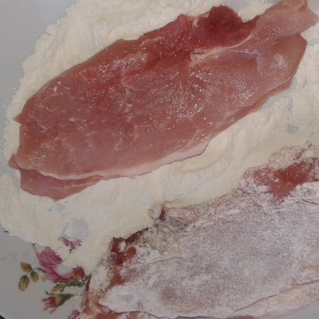 Krok 1 - schab w sosie własnym foto