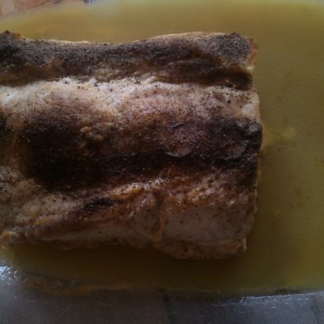 Krok 3 - Schab z maślakowym sosem od Hamrocyka foto