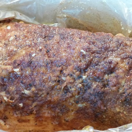 Krok 4 - Schab z przyprawą do gyrosa foto