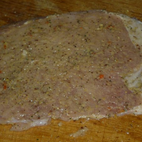Krok 1 - Schabowy w musztardzie foto
