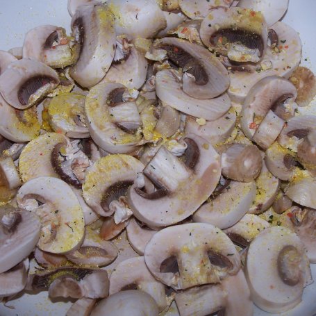 Krok 1 - Schabowy z serem i pieczarkami, czyli konkretna propozycja na niedzielny obiad :) foto