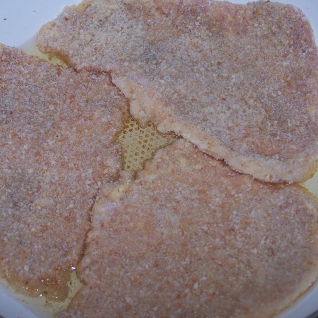 Krok 4 - Schabowy z serem i pieczarkami, czyli konkretna propozycja na niedzielny obiad :) foto