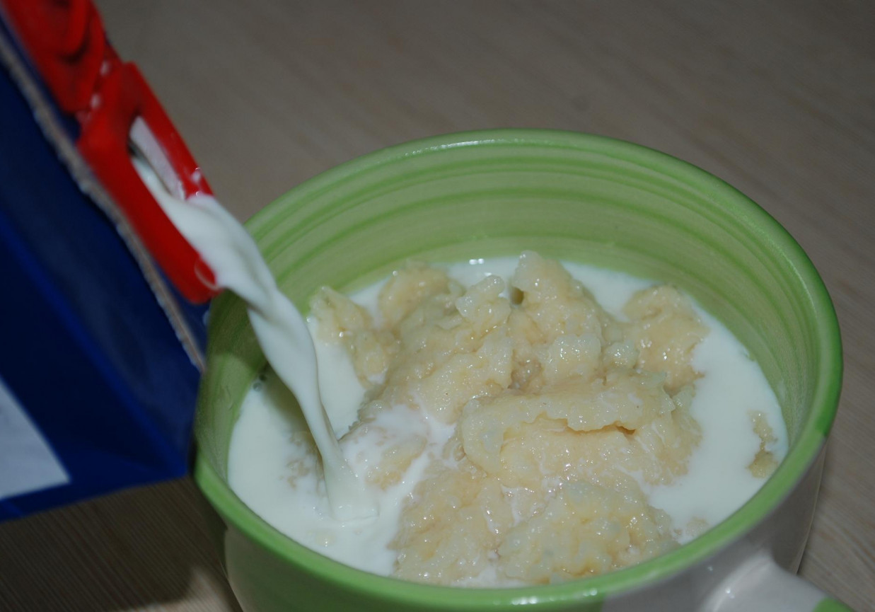 Ścierka - zupa mleczna foto