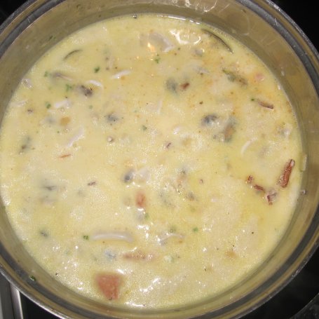 Krok 3 - Seafood Chowder - zupa owoce morza foto