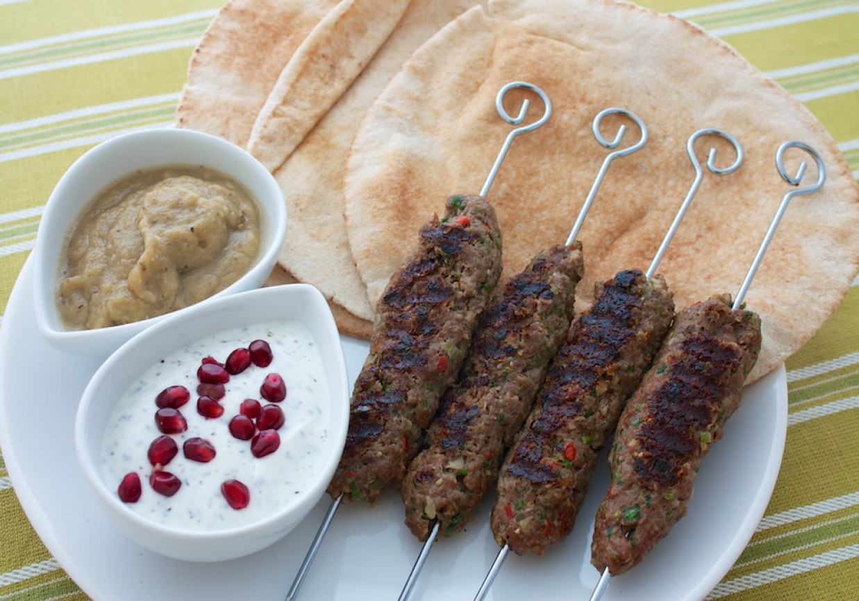 Seekh kebabs foto