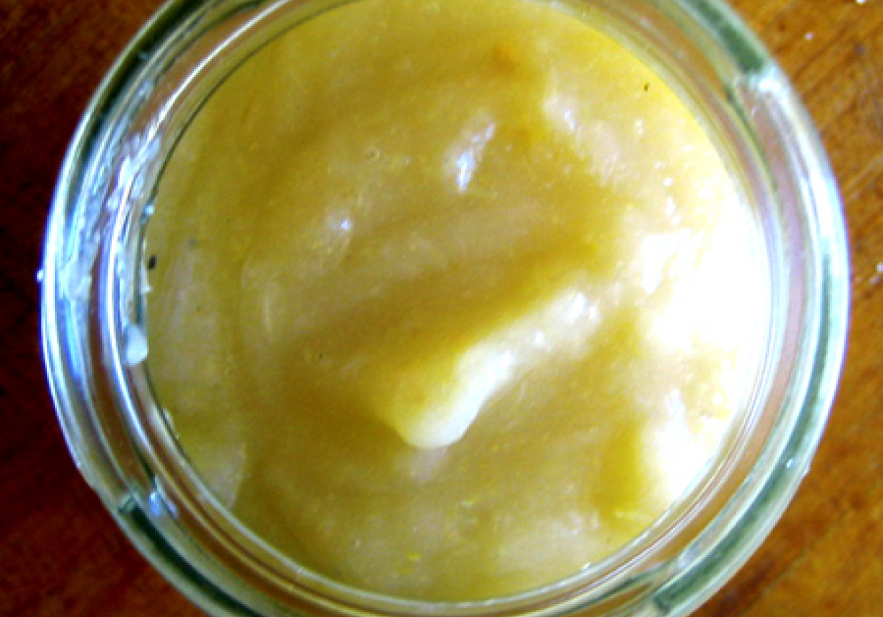senf birnen czyli musztarda z gruszek foto