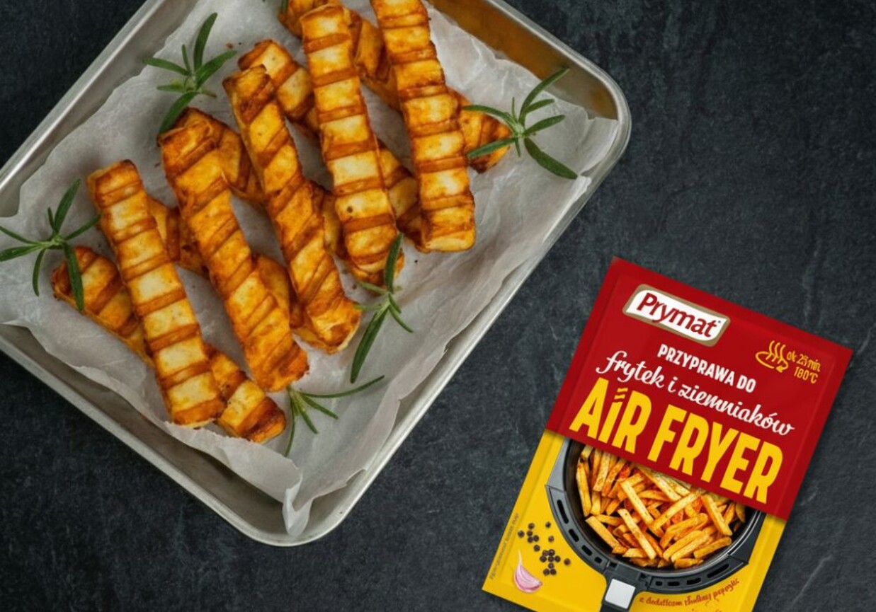 Chrupiący ser halloumi a’la frytki foto