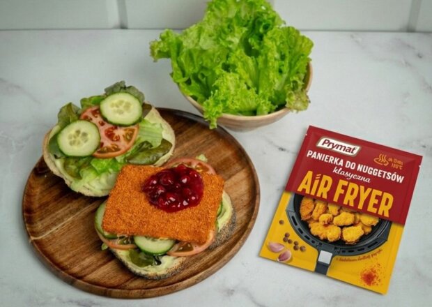 Fotografia przedstawiająca Ser z air fryera jak smażony