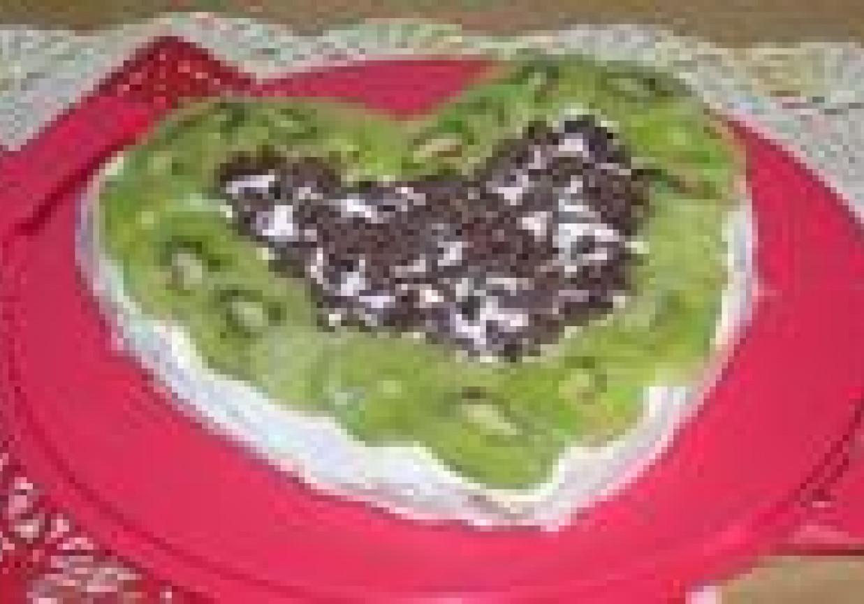 Serce z kiwi