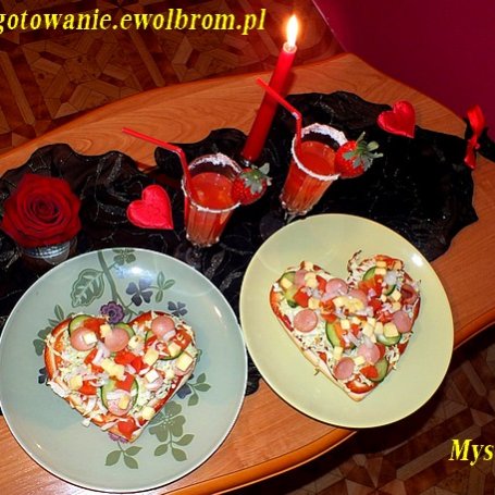 Krok 5 - Serduszkowe pizzerinki na Walentynki foto