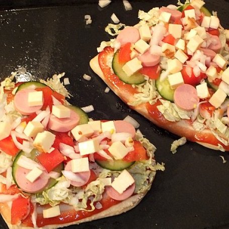 Krok 4 - Serduszkowe pizzerinki na Walentynki foto