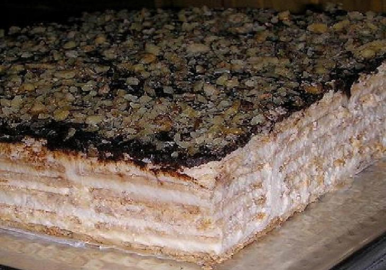 Serniczek na herbatnikach foto