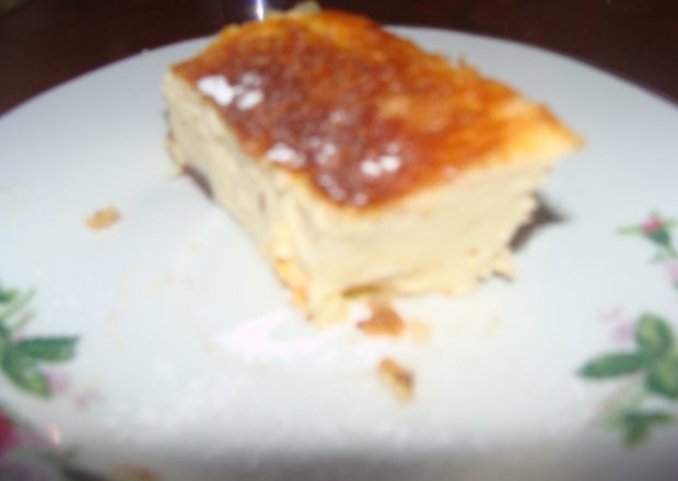 Fotografia przedstawiająca sernik bez ciasta