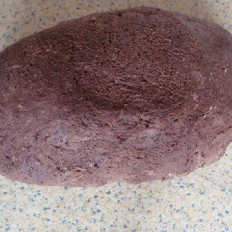 Krok 2 - sernik na czkoladowym spodzie foto