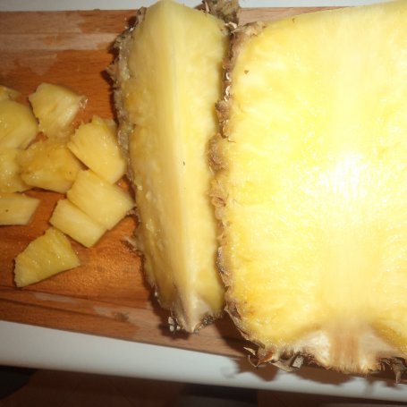 Krok 6 - Sernik na zimno z ananasem - z nutą kokosu :) foto