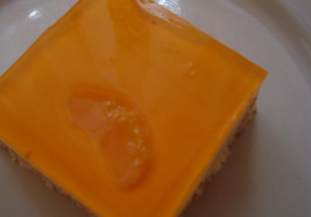 Sernik pomarańczowo- mandarynkowy foto