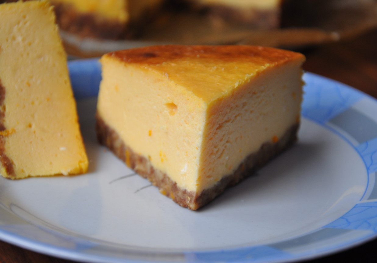 sernik pomarańczowy foto