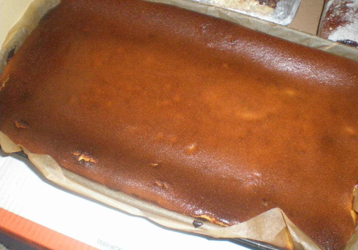 Sernik z makiem foto