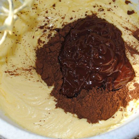 Krok 3 - Sernikobrownies z borówką amerykańską foto