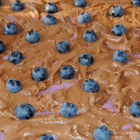 Krok 5 - Sernikobrownies z borówką amerykańską foto