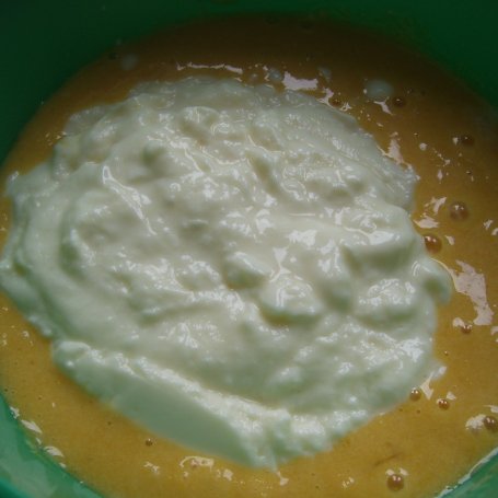 Krok 1 - Sernikowy omlet z borówką amerykańską foto