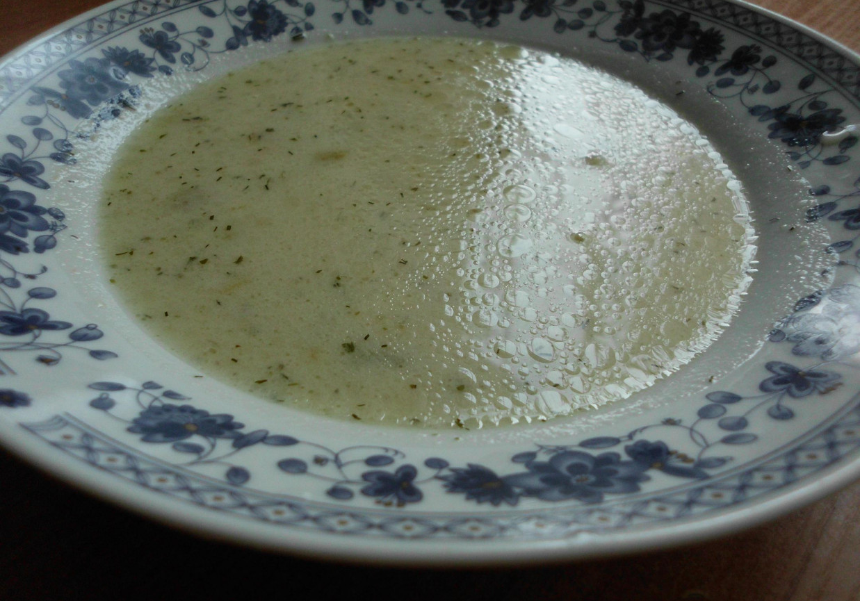 Serowa zupa foto