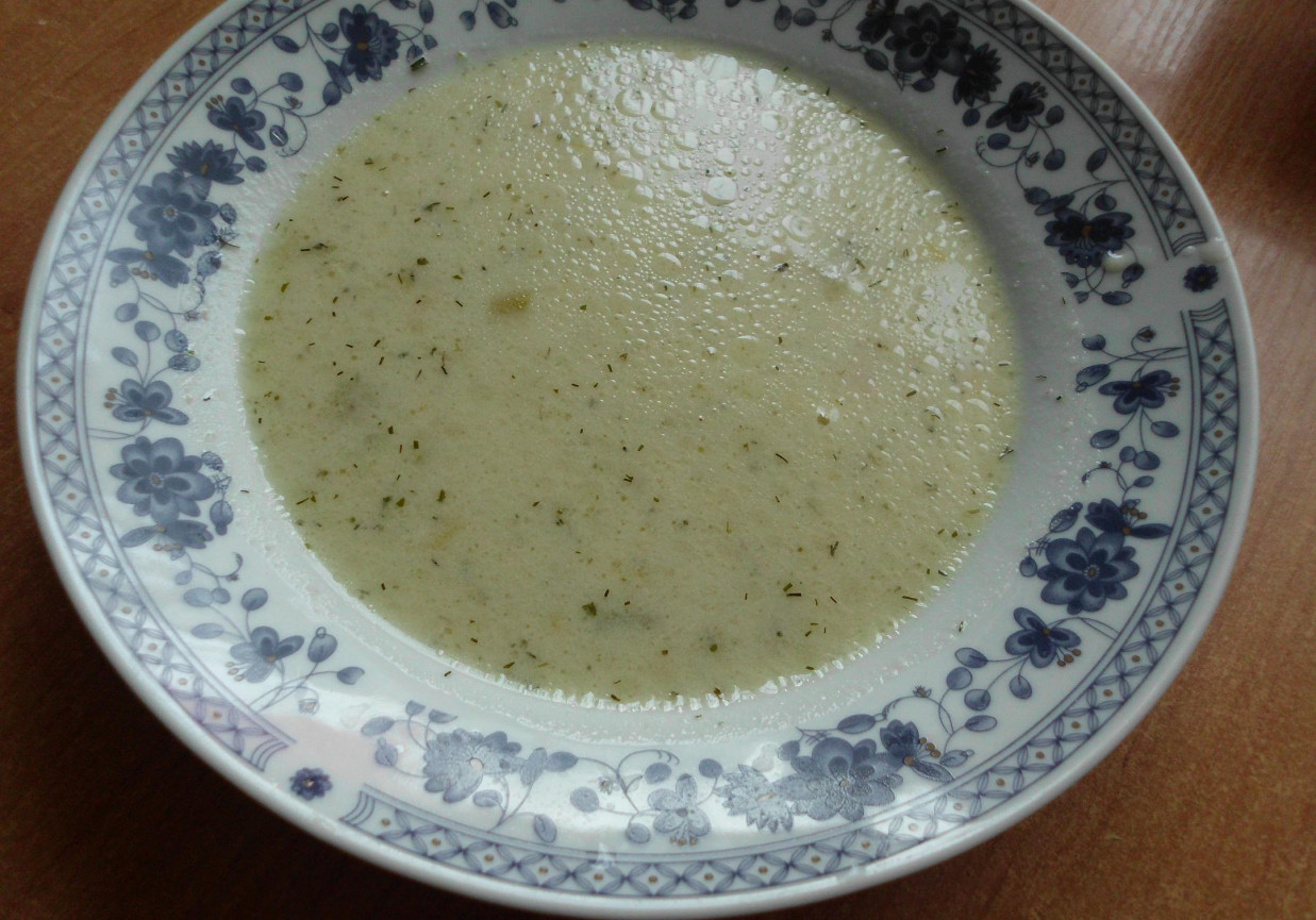 Serowa zupa foto