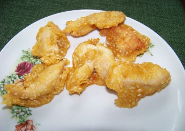 Fotografia przedstawiająca Sezamowe kurczaczki według Agi