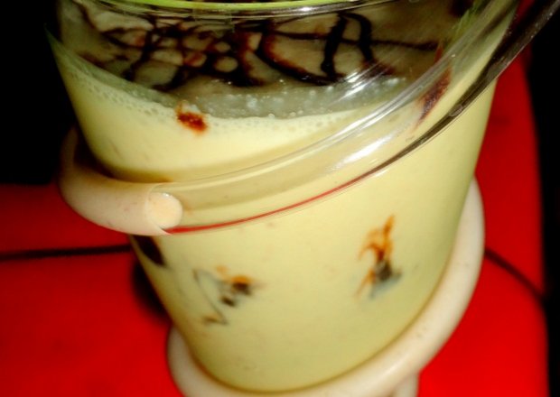 Fotografia przedstawiająca shake kawowo orzechowy
