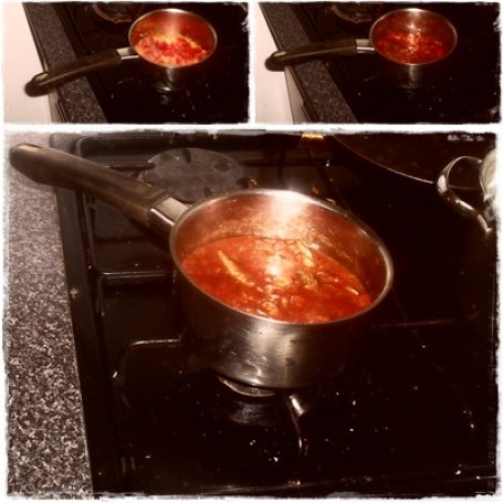 Krok 2 - Shoarma w ostrym sosie pomidorowym foto