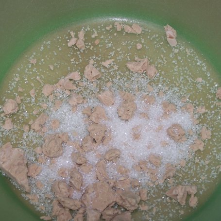 Krok 1 - Siemię lniane i kefir, czyli smaczny chlebek :) foto