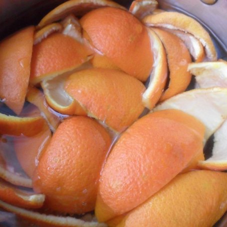 Krok 1 - Skórka pomarańczowa kandyzowana foto