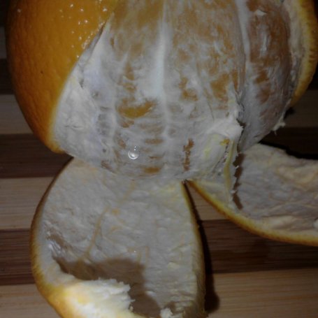 Krok 1 - Skórka z pomarańczy w cukrze foto