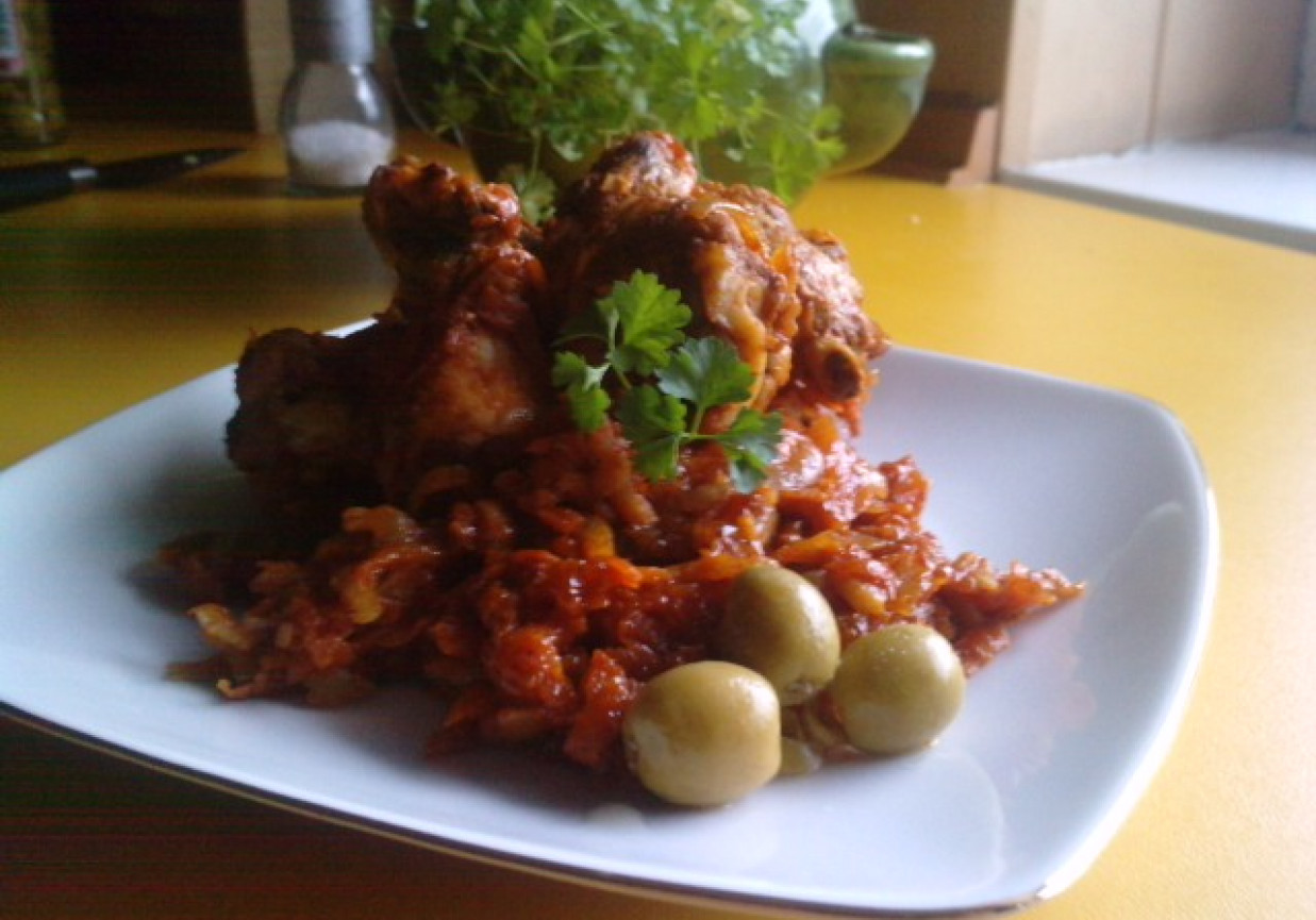 Skrzydełka na sposób grecki foto