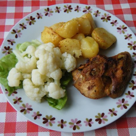 Krok 3 - Skrzydełka z kurczaka w kostce rosołowej foto