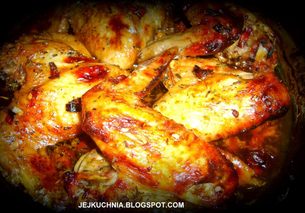 SKRZYDEŁKA Z SOSEM SOJOWYM, MIODEM I CHILI DoradcaSmaku.pl