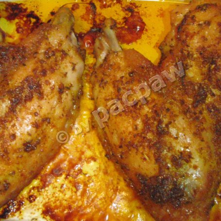 Krok 3 - Skrzydła indycze przyprawione gyrosem i curry foto