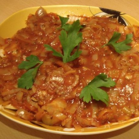 Krok 3 - Śledż w pomidorach foto