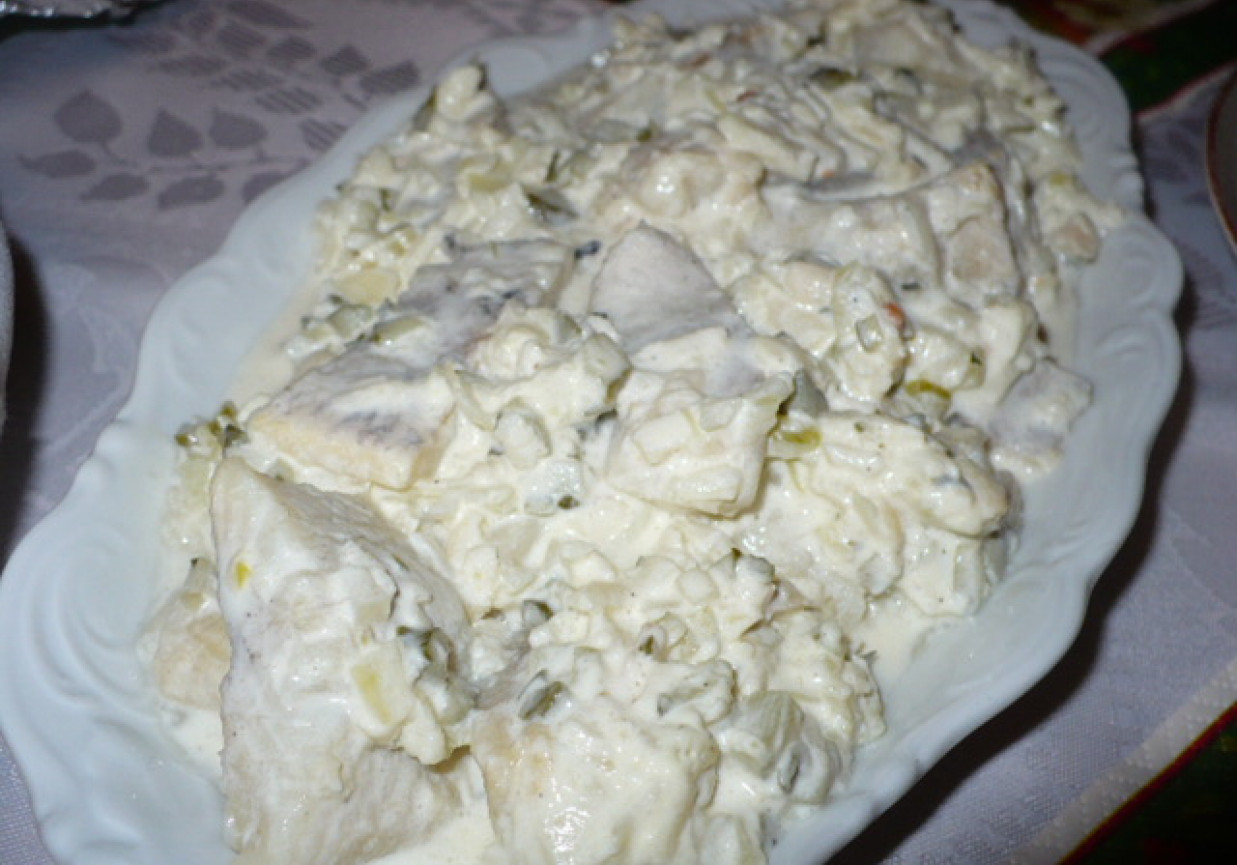 Śledź w śmietanie foto