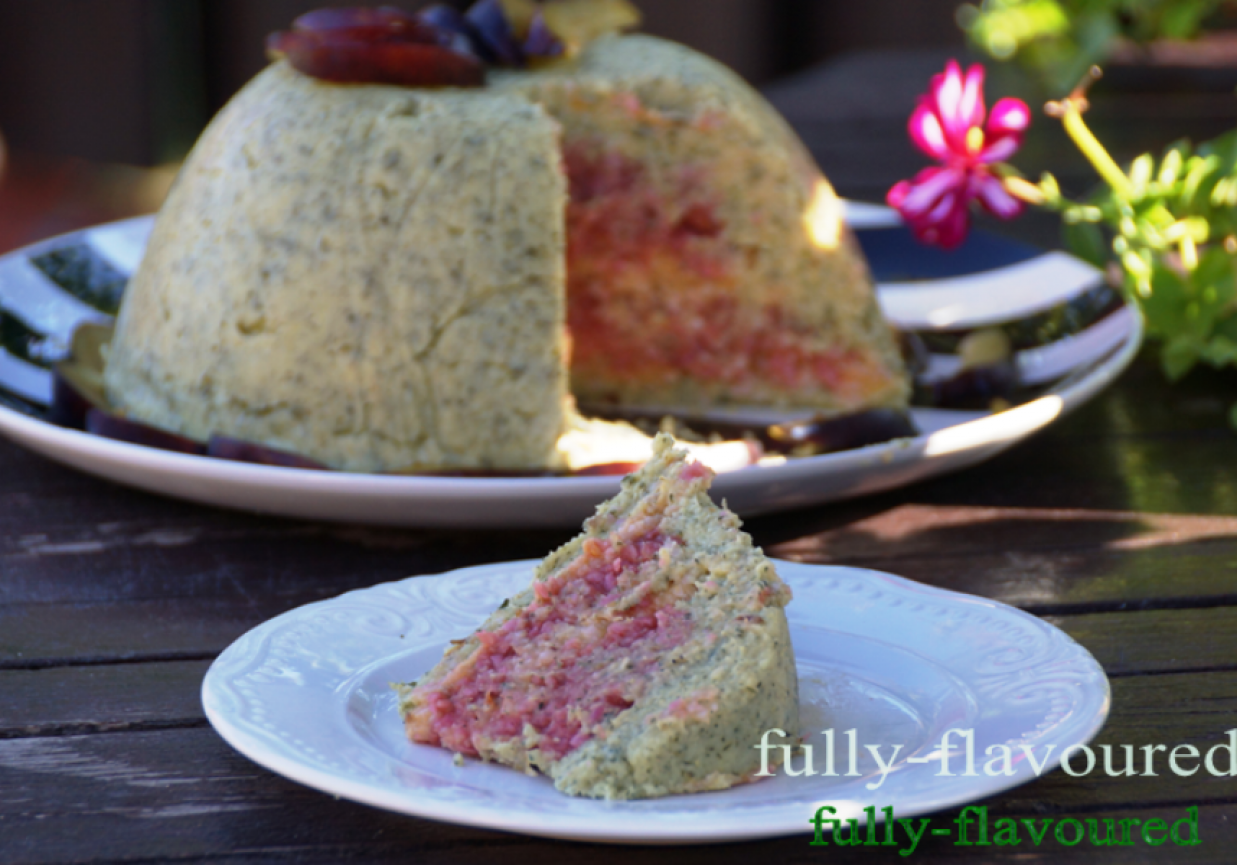 Śliwka z Zielonego Wzgórza -  szybkie wakacyjne ciasto bez pieczenia foto