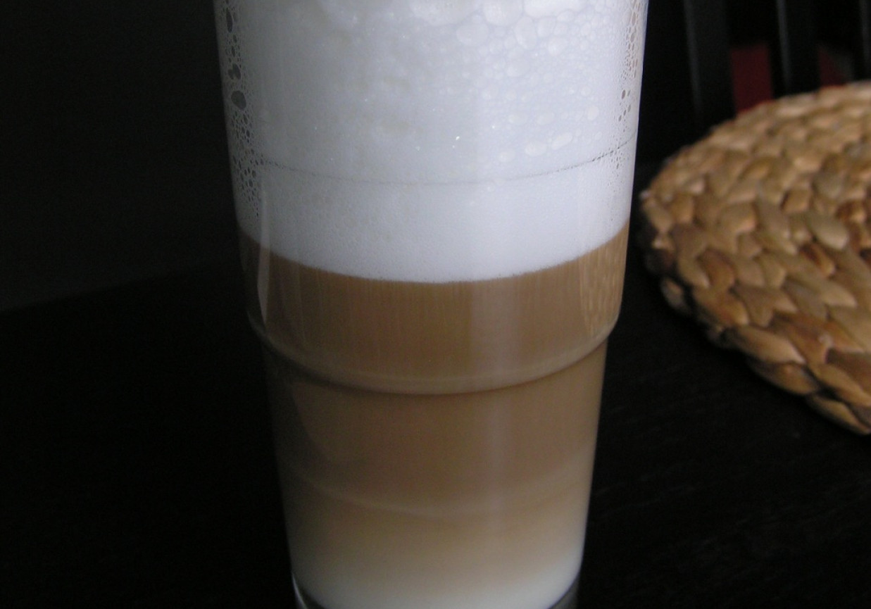 Słodkie latte macchiato foto