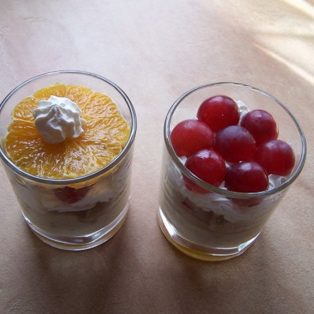 Krok 6 - Słodkości po świątecznym obiedzie, czyli deser mocno owocowy :) foto