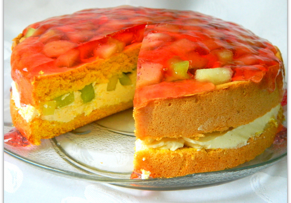 Słoneczne ciasto foto